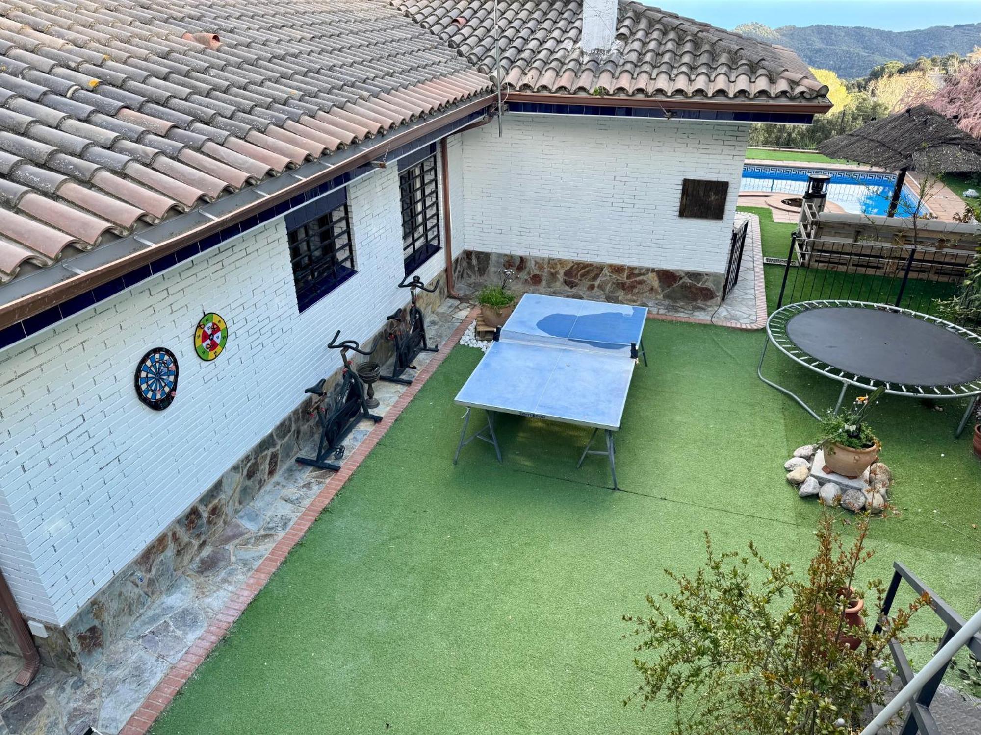 Casa Paraiso Piscina Tranquilidad Sant Cebria de Vallalta Exterior photo