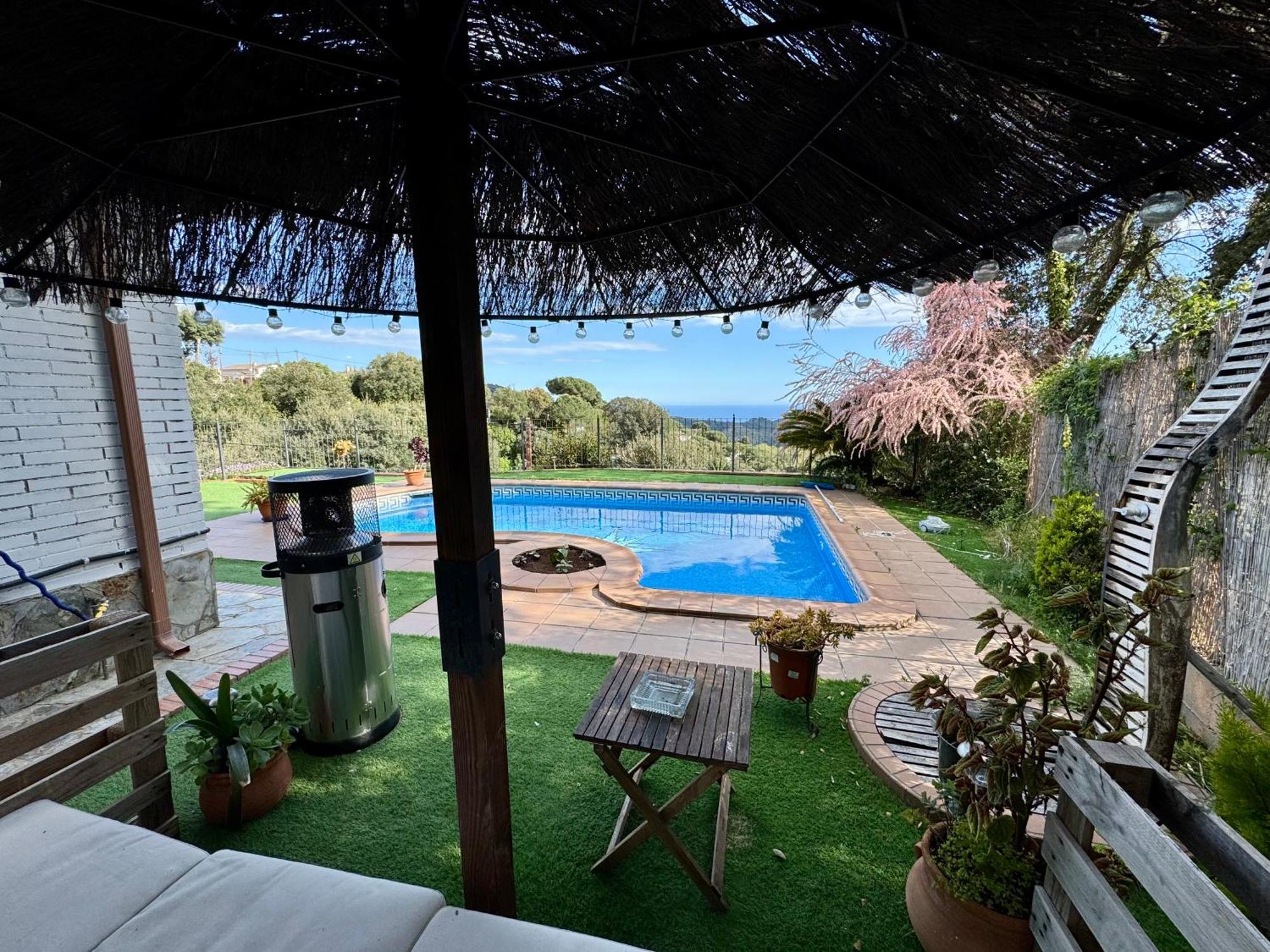 Casa Paraiso Piscina Tranquilidad Sant Cebria de Vallalta Exterior photo